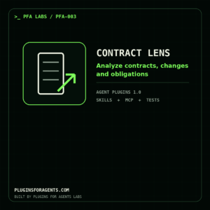 Contract Lens — Analiza contratos, cambios y obligaciones