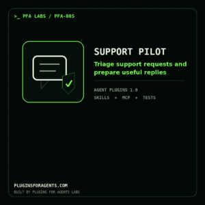 Support Pilot — Clasifica consultas y prepara respuestas útiles