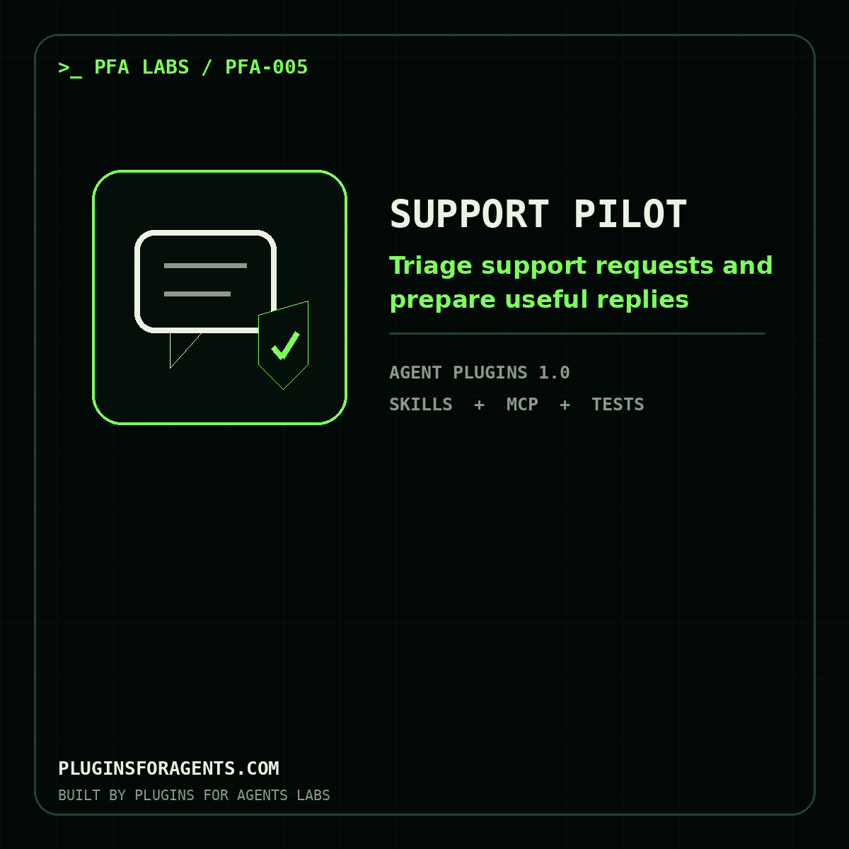 Support Pilot — Clasifica consultas y prepara respuestas útiles