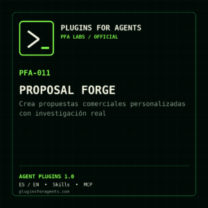 Proposal Forge — Crea propuestas comerciales personalizadas con investigación real