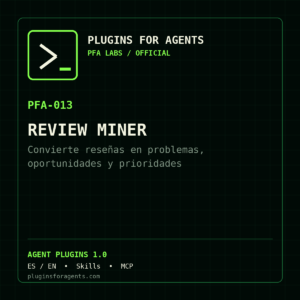 Review Miner — Convierte reseñas en problemas, oportunidades y prioridades
