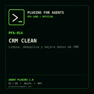 CRM Clean — Limpia, deduplica y mejora datos de CRM