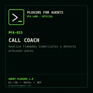 Call Coach — Analiza llamadas comerciales y detecta próximos pasos